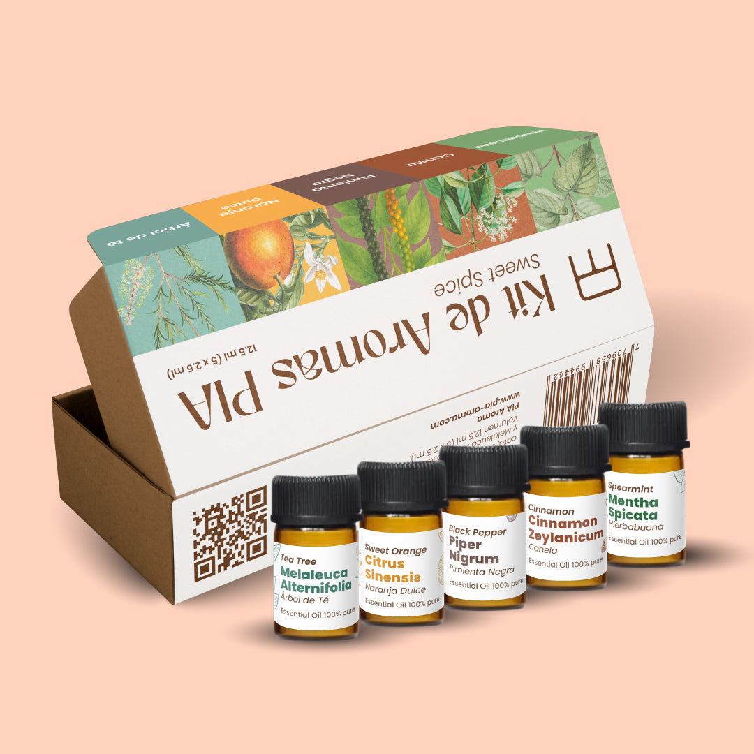 Kit 5 Aromas - Sweet Spice (Set of 5 Essential Oils)