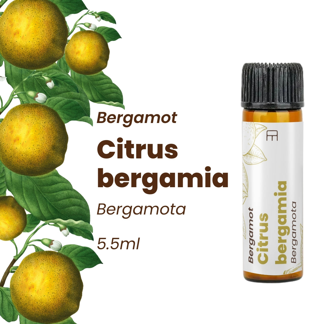 100% Pure Bergamot Essential Oil 5.5ml