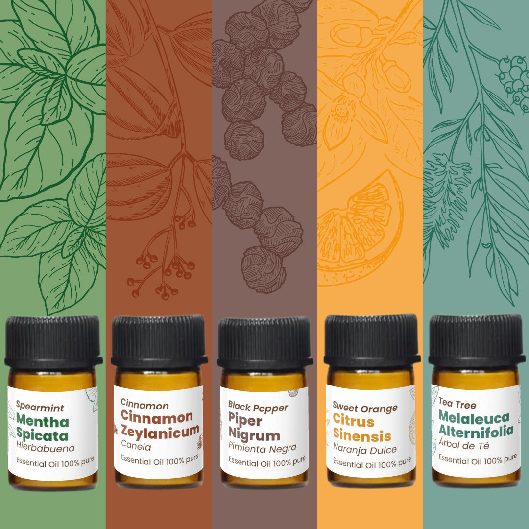 100% Pure Essential Oils Kit 5 Aromas – Sweet Spice 12.5 ml